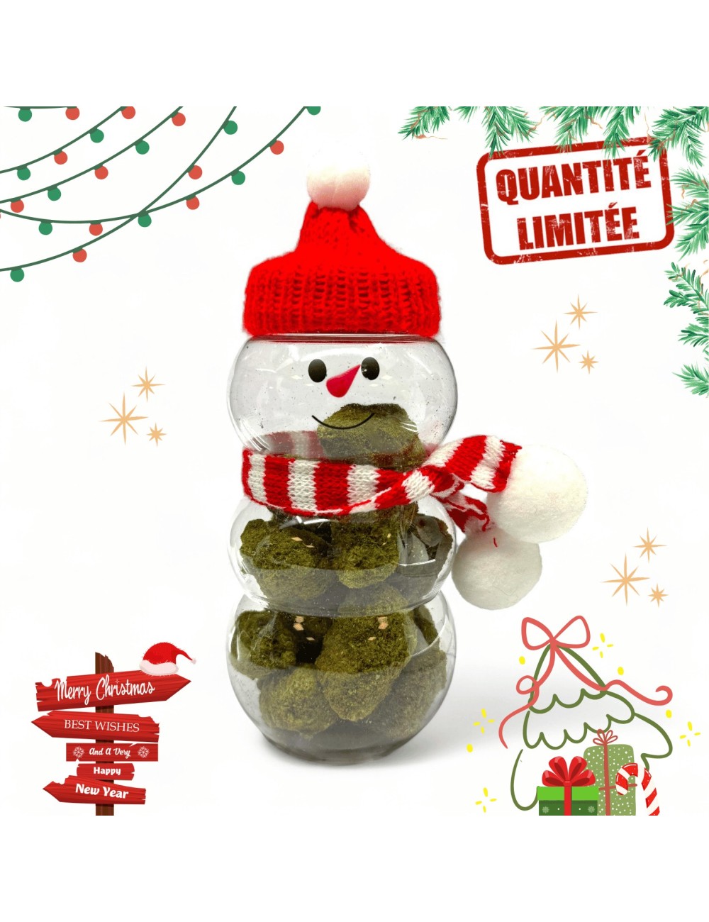 Fleurs CBD Frozen Édition Noël 20GR - Édition Limitée