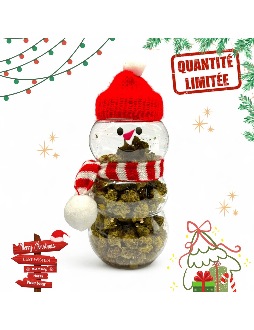 Fleurs CBD Cryo Édition Noël 20GR - Édition Limitée