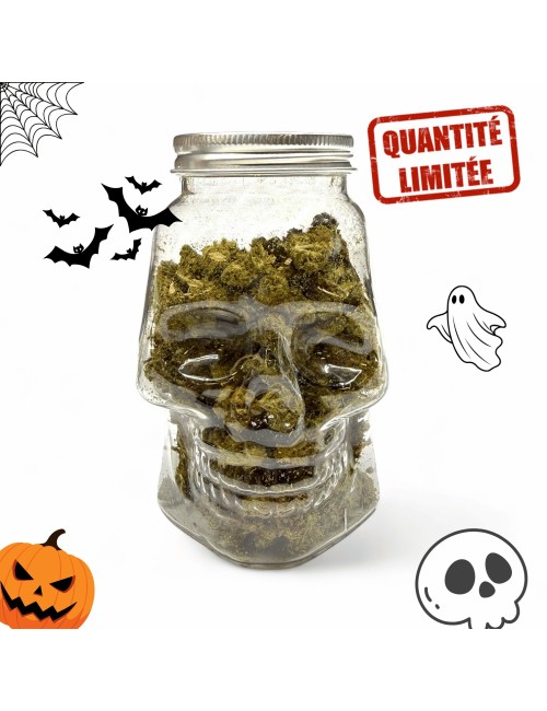 Fleurs CBD Small Bud Skull 25GR - Édition Limitée Halloween