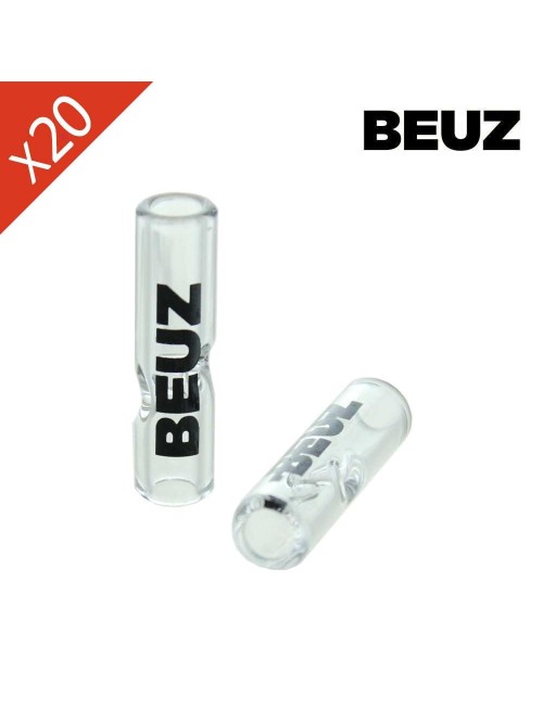 Boîte de 20 Filtres en verre 3cm x 8mm BEUZ