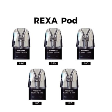 Cartouche Rexa Pod 3ml (3pcs) - Freemax