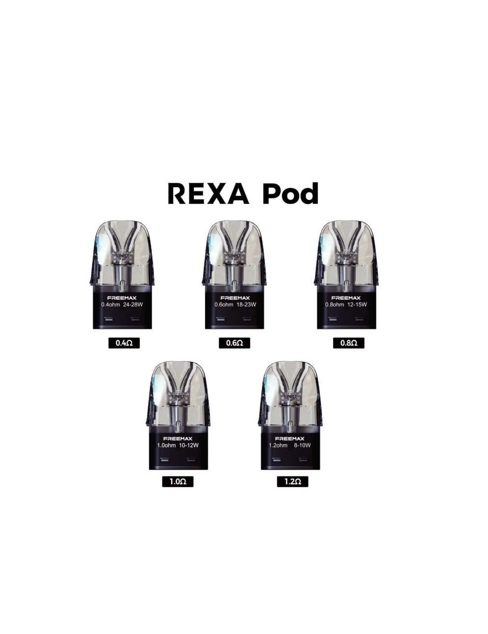 Cartouche Rexa Pod 3ml (3pcs) - Freemax
