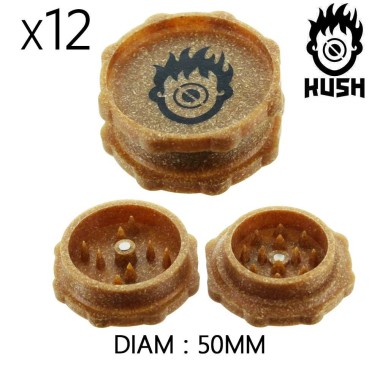 Boîte de 12 Grinders en chanvre 50 mm Stella