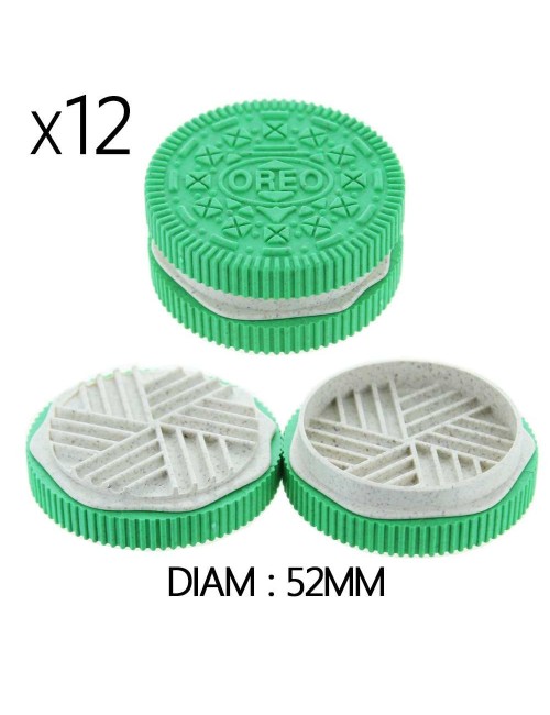 Boîte de 12 Grinders en chanvre 52 mm Orio Biscuits