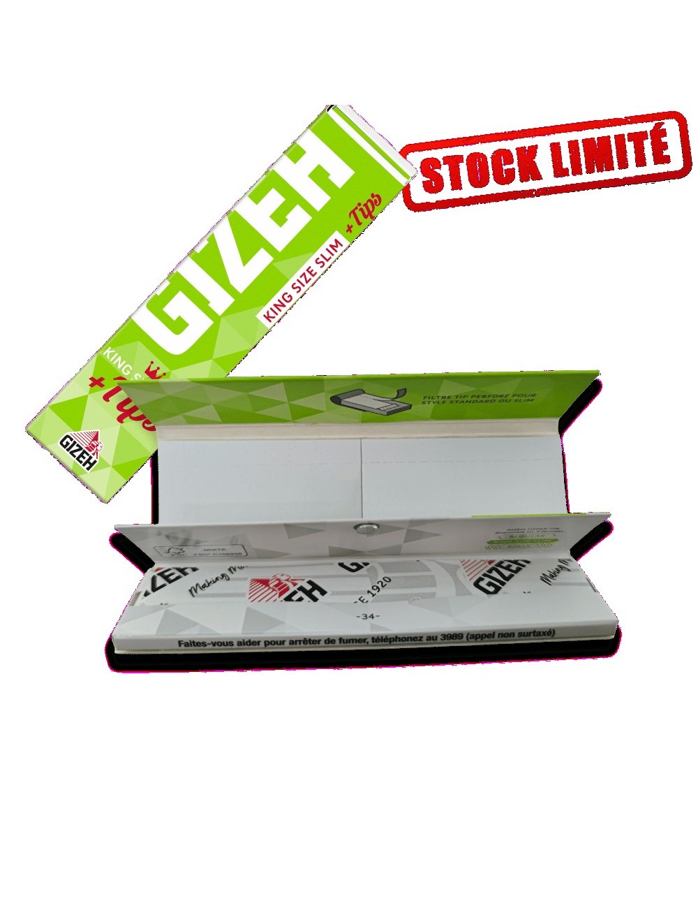 King Size Slim Super Fine + Tips