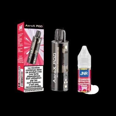 Pod JNR AeroX + E-liquide 10ml Strawberry Watermelon Ice