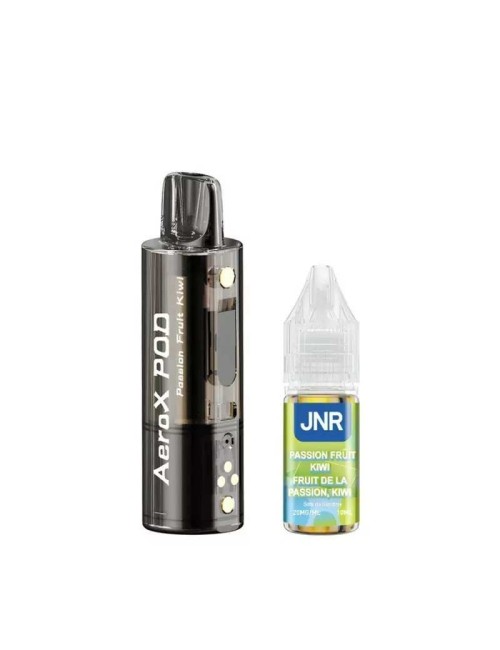 Pod JNR AeroX + E-liquide 10ml Passion Fruit Kiwi