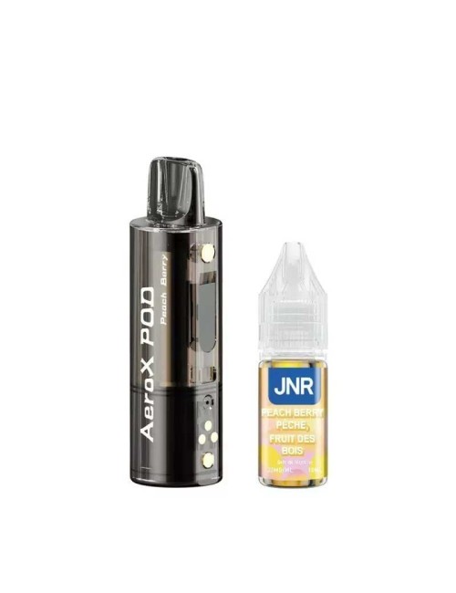Pod JNR AeroX + E-liquide 10ml Peach Berry
