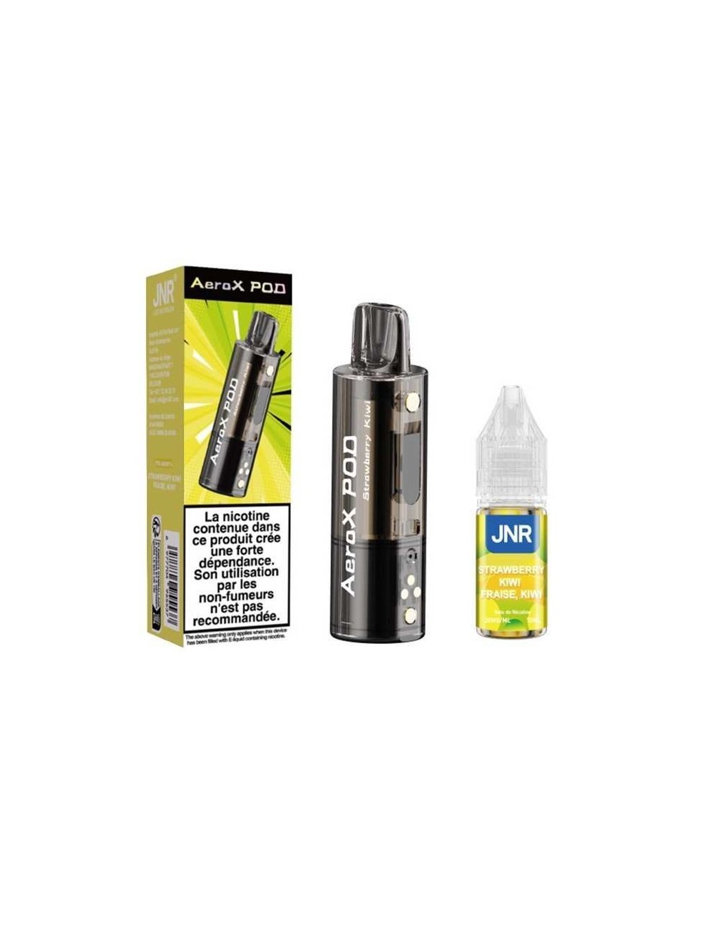 Pod JNR AeroX + E-liquide 10ml - Strawberry Kiwi