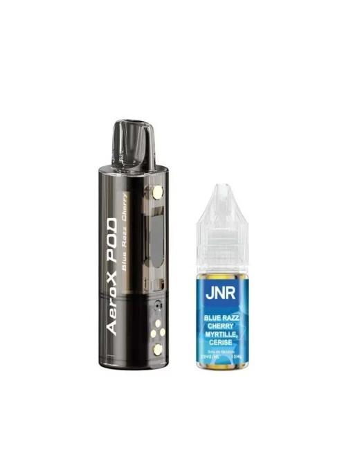 Pod JNR AeroX + E-liquide 10ml Blue Razz Cherry