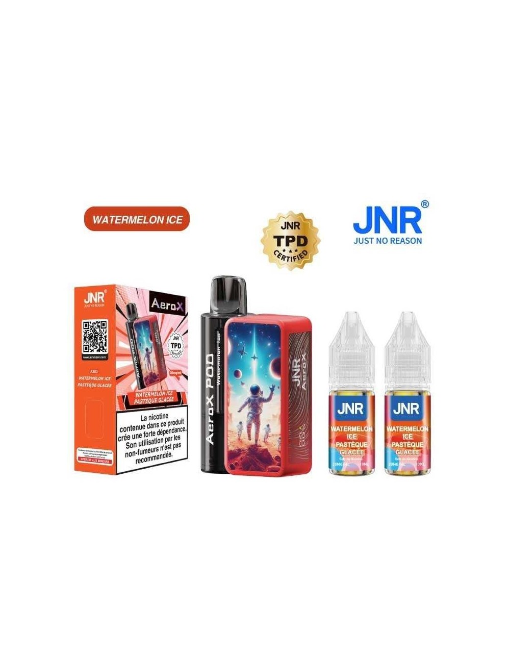 Puff AeroX 32K JNR Watermelon Ice - 2% nicotine