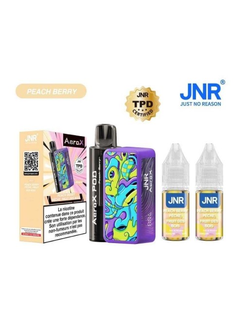 Puff AeroX 32K JNR Peach Berry - 2% nicotine