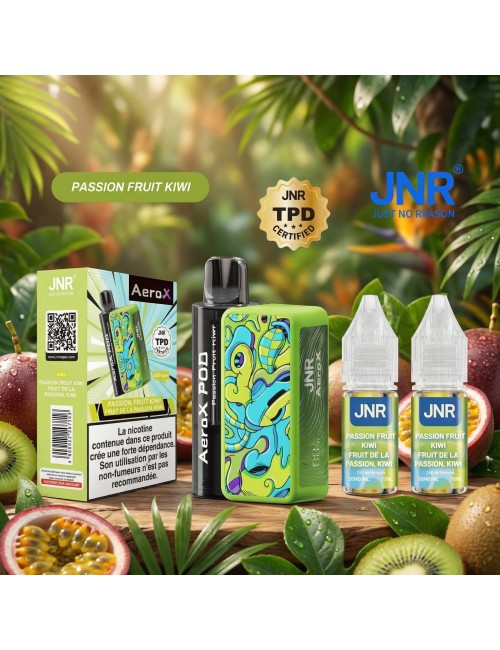 Puff AeroX 32K JNR Passion Fruit Kiwi - 2% nicotine