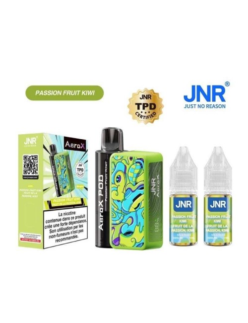 Puff AeroX 32K JNR Passion Fruit Kiwi - 2% nicotine