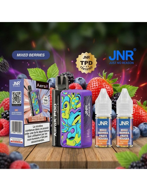 Puff AeroX 32K JNR Mixed Berries - 2% nicotine
