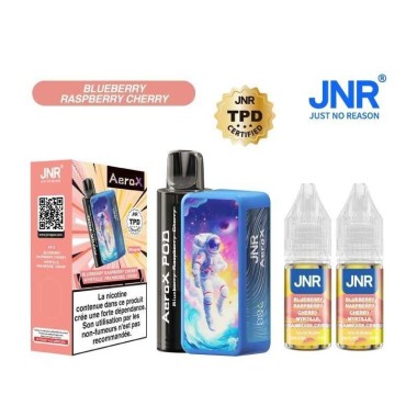Puff AeroX 32K JNR Blueberry Raspberry Cherry - 2% nicotine