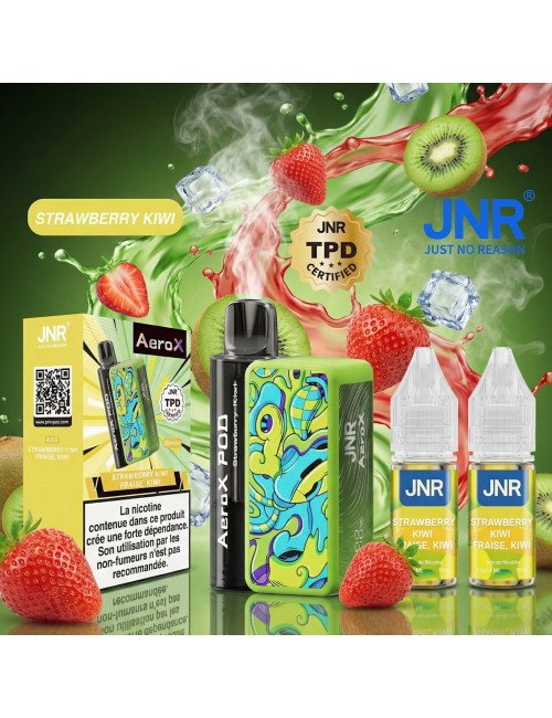 Puff AeroX 32K JNR Strawberry Kiwi - 2% nicotine