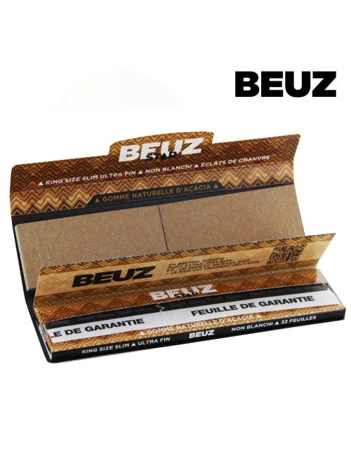 Feuilles à rouler Beuz Star Slim Non Blanchies + Filtres