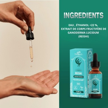 Extrait de Champignon Reishi MYXILLUIM – 30 ml | PLANT OF LIFE