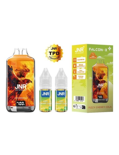 Puff Falcon-X Plus 28K Fizzy Cherry Cola 950mAh 22ml - JNR