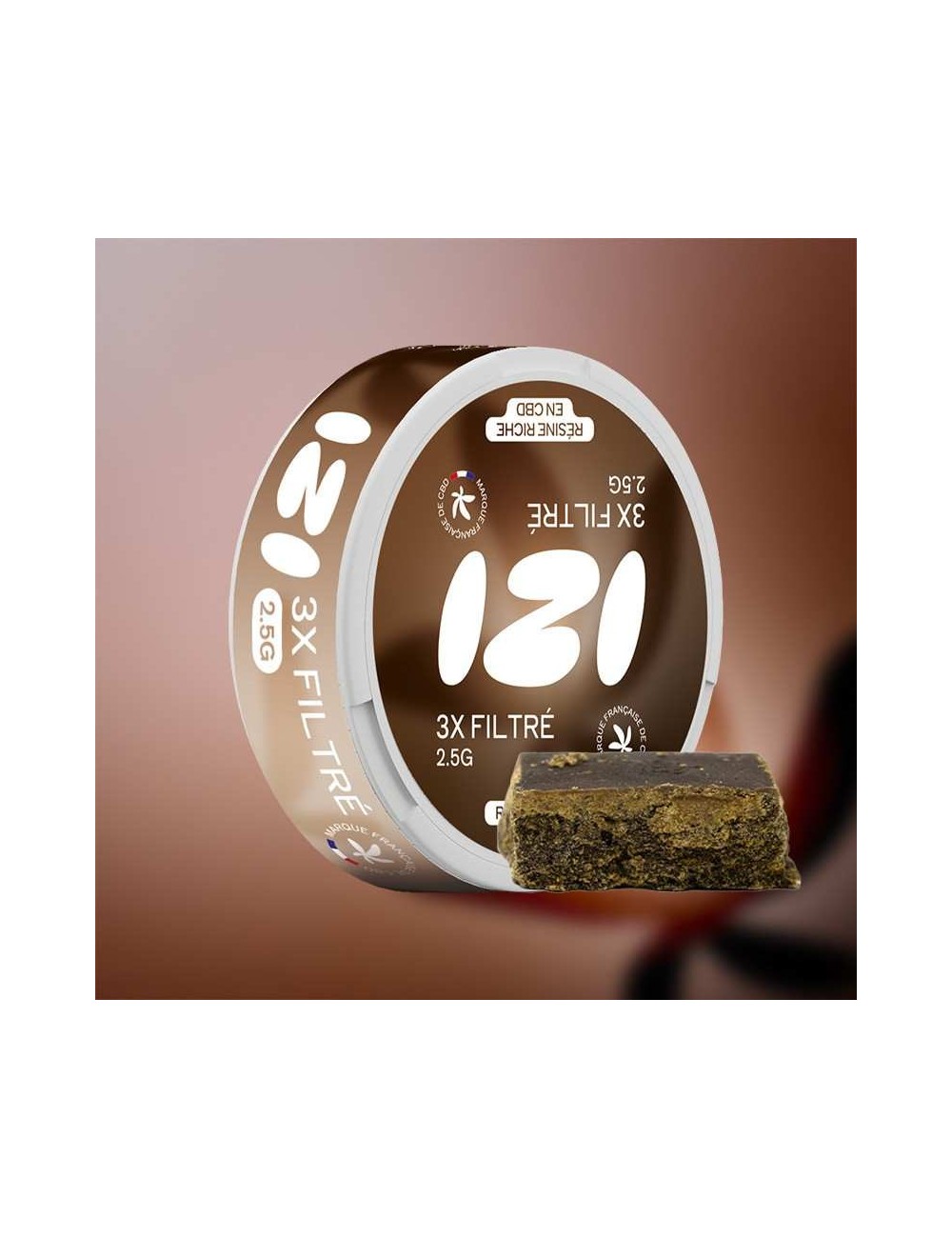 Résine de CBD 3x Filtrée 2.5g - IZI