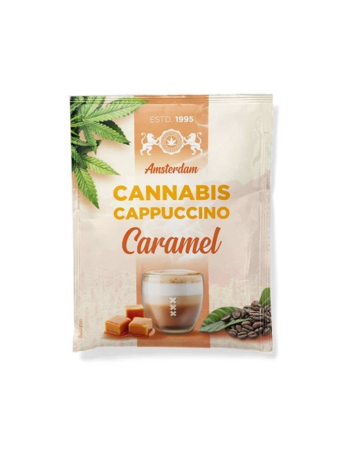 Cappuccino au chanvre Caramel – 10 sachets | MULTITRANCE