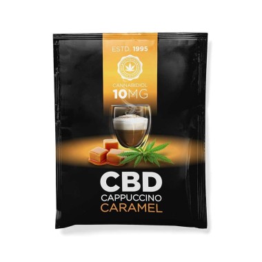 Cappuccino Caramel au CBD 10mg – 10 sachets | MULTITRANCE