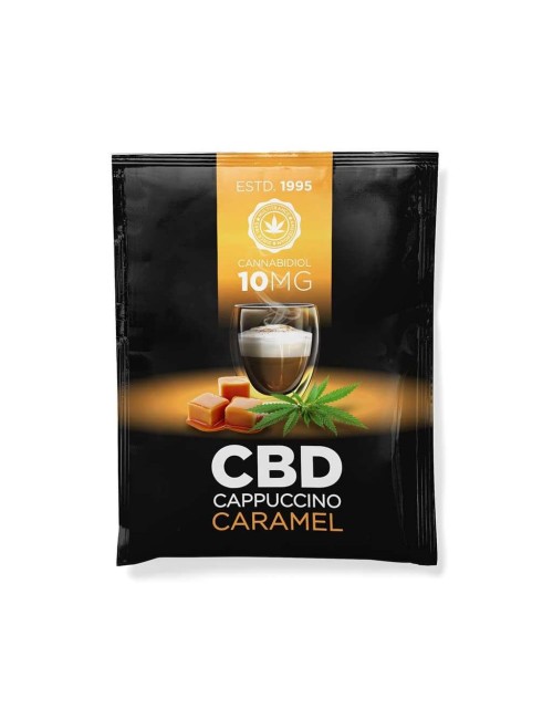 Cappuccino Caramel au CBD 10mg – 10 sachets | MULTITRANCE