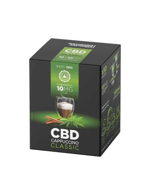 Cappuccino Classic au CBD 10mg – 10 sachets | MULTITRANCE