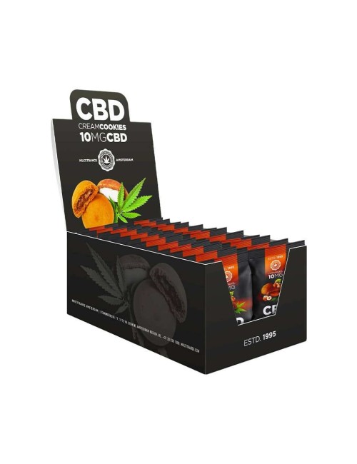 Biscuits Noisettes au CBD 10mg - Boîte de 24 biscuits | MULTITRANCE