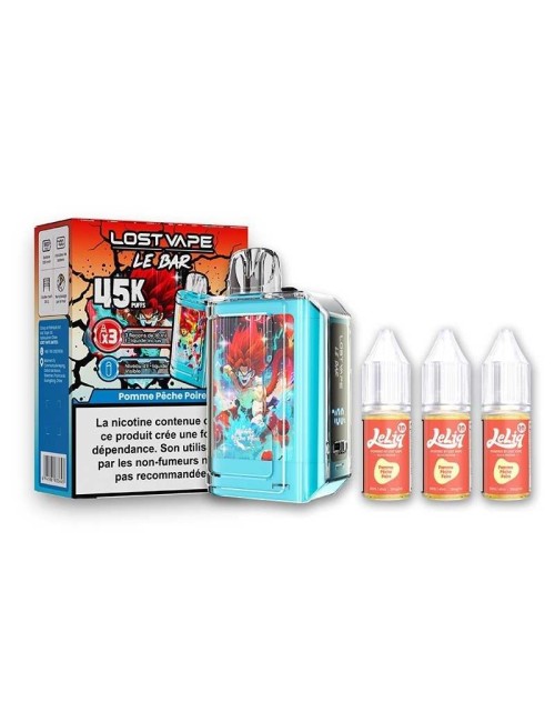 Puff Le Bar 45K Pomme Peche Poire 1000mAh 32ml - Lost Vape