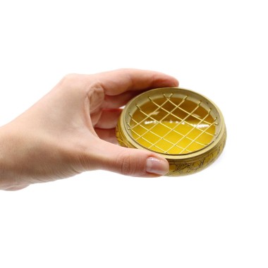 Pot d'Encens Charbon Chakra Racine en Laiton