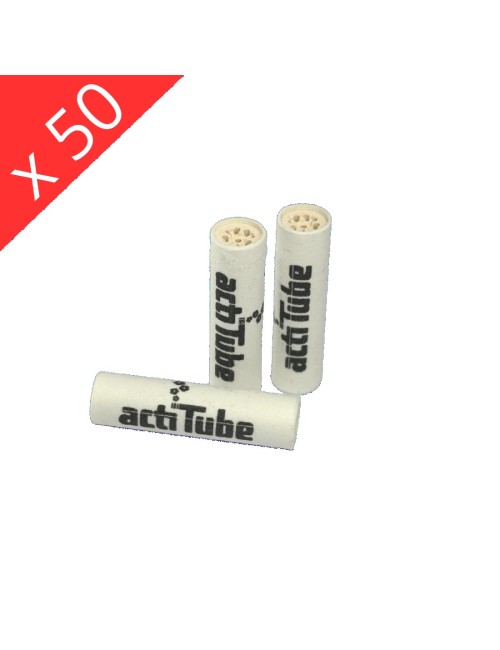 Filtre à Charbon Slim 7mm x 50pcs - ActiTube