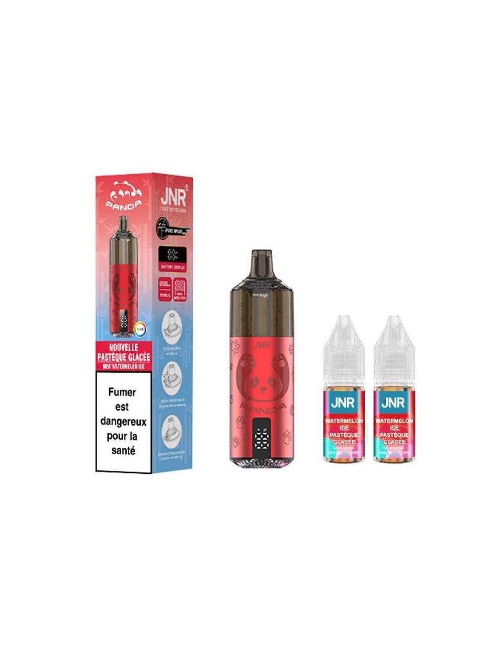 Puff Panda 25500 New Watermelon Ice 850mAh 22ml - JNR