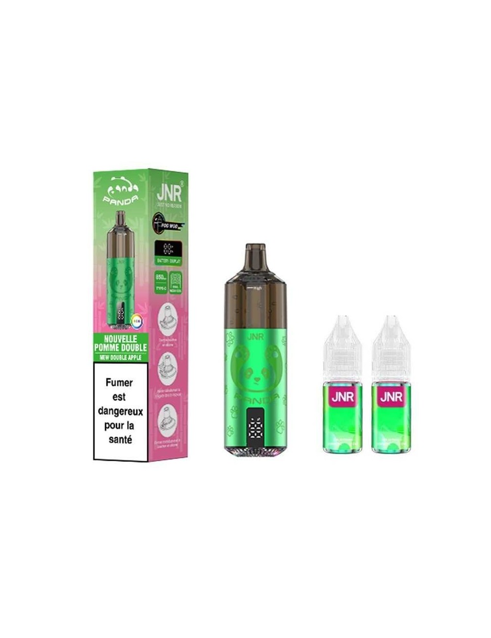 Puff Panda 25500 New Double Apple 850mAh 22ml - JNR