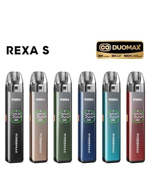 Kit Rexa S DuoMax Freemax - Pod 3ml Batterie 1300mAh