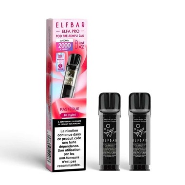 Pod pre-rempli Pasteque 2ml Elfa Pro - ElfBar (pack de 2)