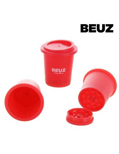 Lot de 18 Boites en plastique Beuz avec mini Grinder
