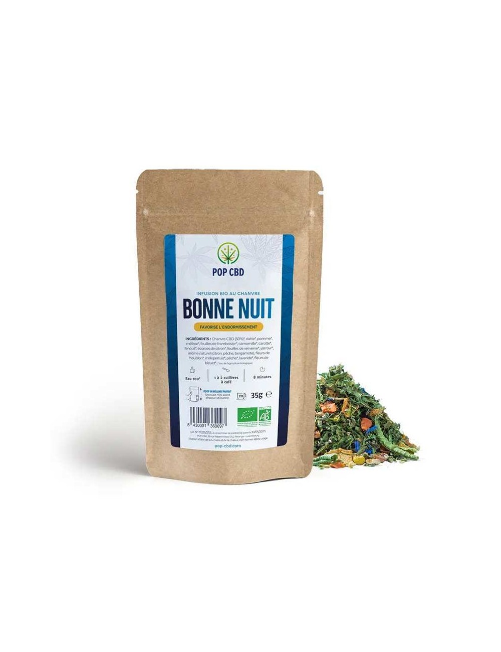 CBD Bio-Schlaftee - lose | POP CBD