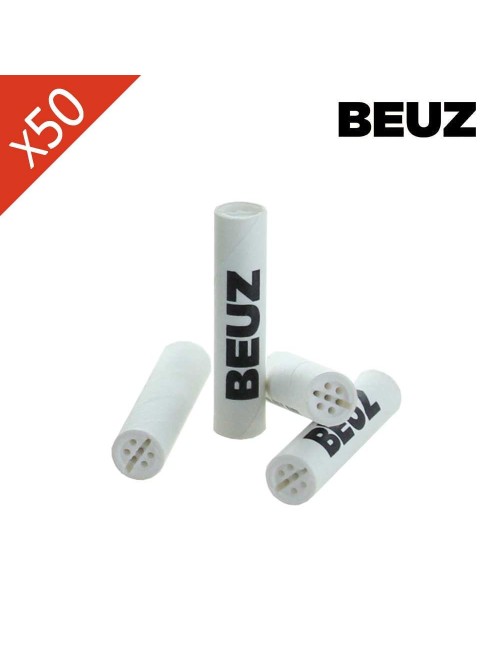 Boîte de 50 Filtres à Charbon Beuz Slim 6mm