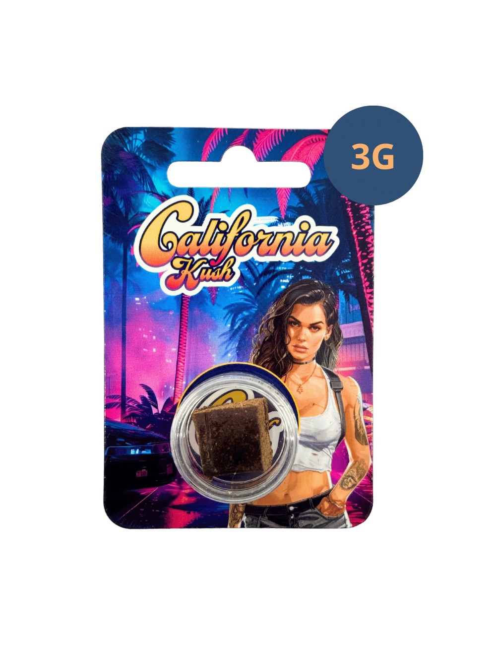 Résine Suprême Purple CBD 50% California Kush 3g