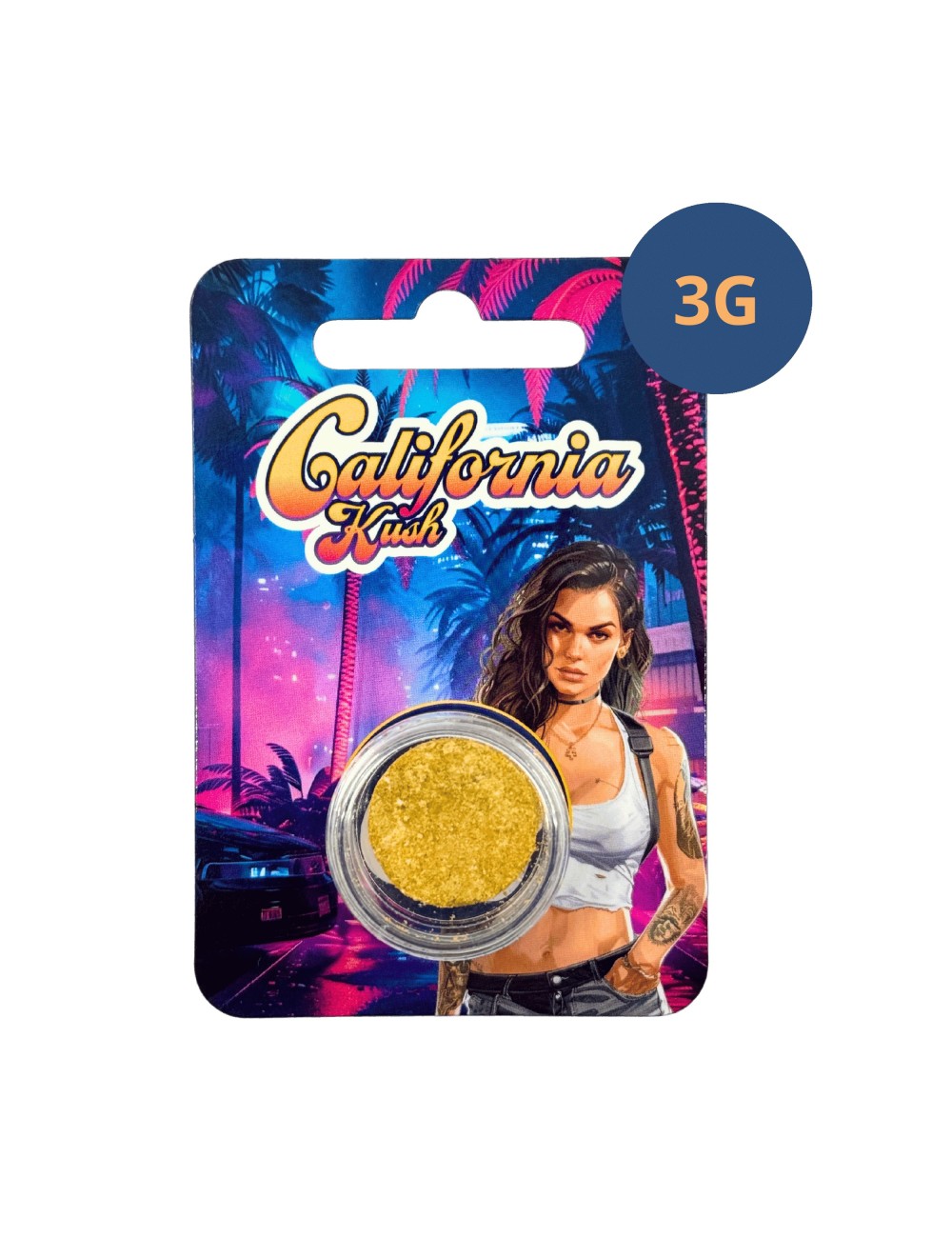 Résine Ketama Gold CBD 50% - THC 0% California Kush 3g
