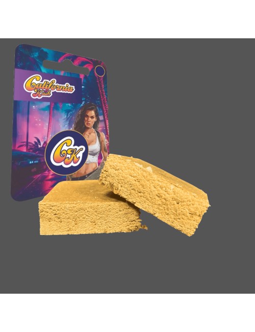 Résine Ketama Hash CBD 30% - THC 0% California Kush 3g