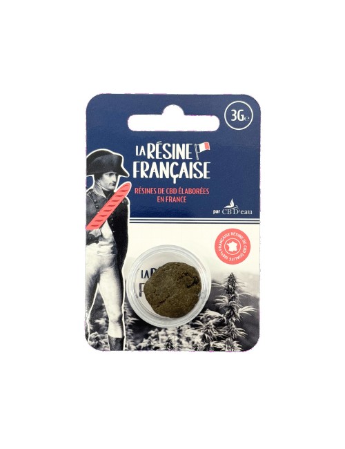 Solide Hash - Résine Française 3g - 34% CBD CBN
