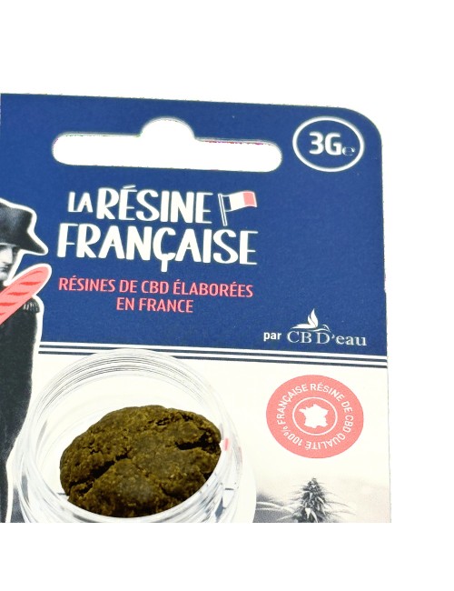 Solide Hash - Résine Française 3g - 34% CBD CBN