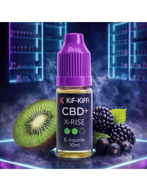 E-Liquide CBD X-Rise I Sans THC