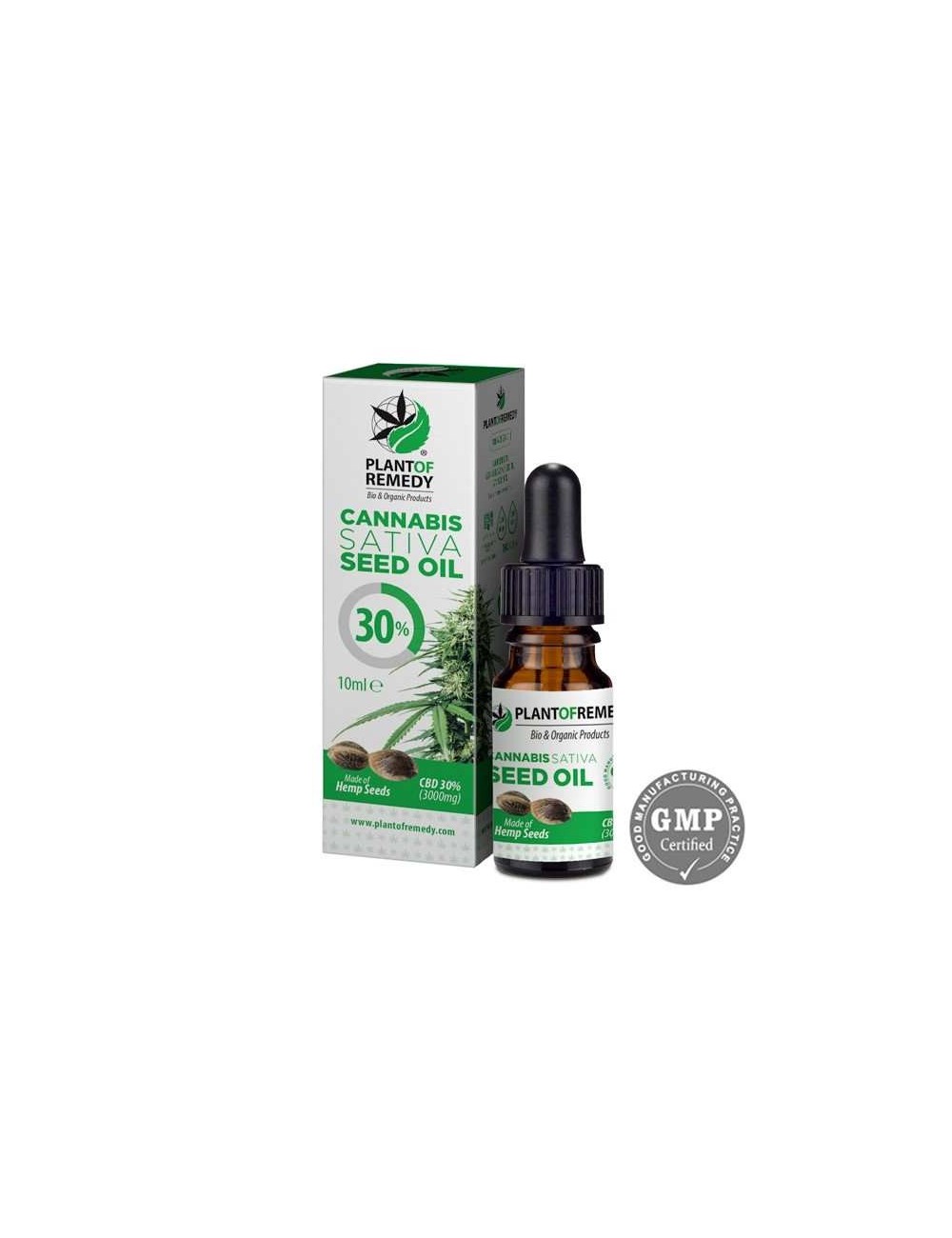 Huile CBD 30% graines de chanvre | PLANT OF REMEDY