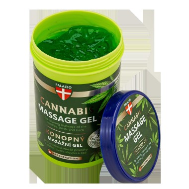 PALACIO Gel de Massage au Chanvre BIO - 380 ml
