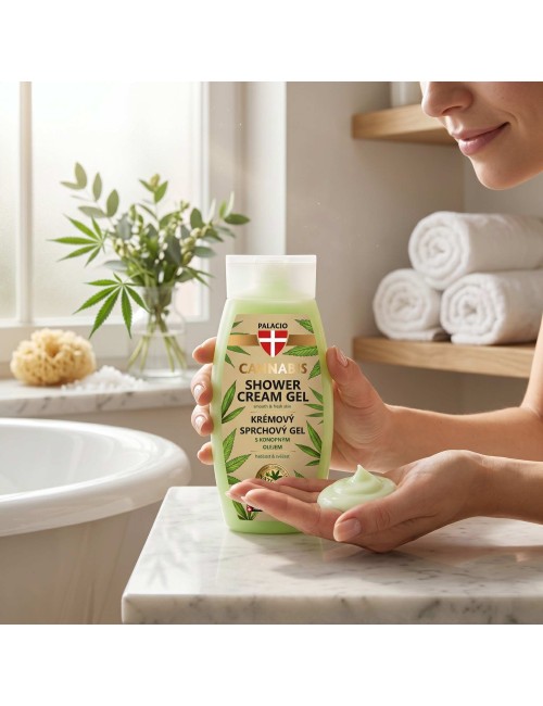Gel Douche au Chanvre – Soin Douceur & Fraîcheur, 250 ml Palacio