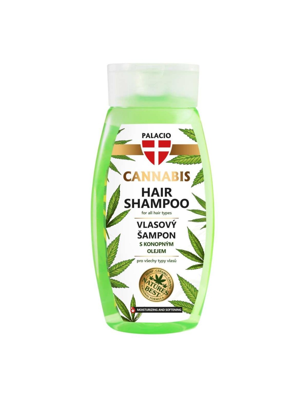 Shampooing au chanvre – Soin capillaire douceur, 250 ml Palacio